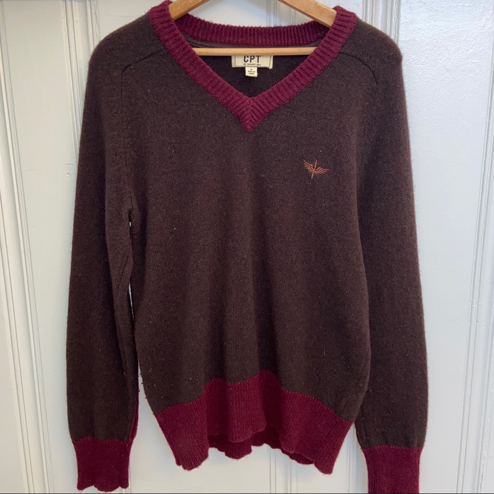 CPT Cockpit USA Lambswool V-neck Sweater